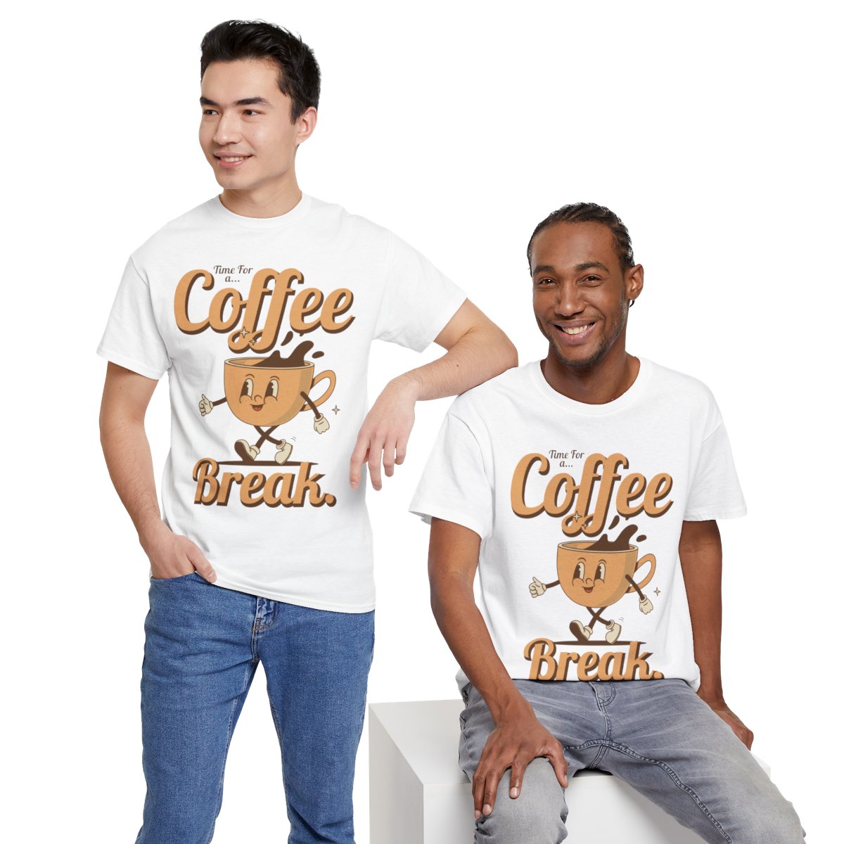 MEDIUM DARK ROAST COFFEE - Coffee (Basic Tee)