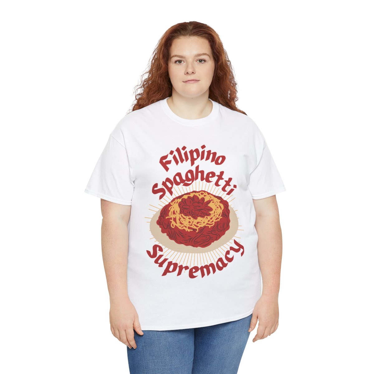 FILIPINO STYLE SPAGHETTI - Filipino Food (Basic Tee)