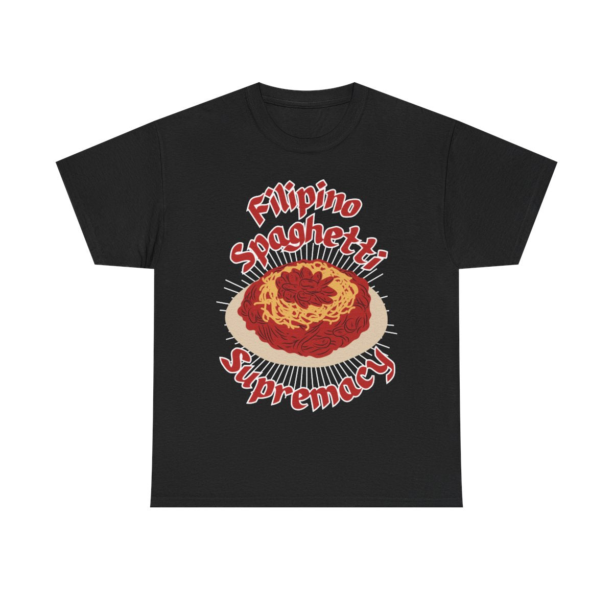 FILIPINO STYLE SPAGHETTI - Filipino Food (Basic Tee)