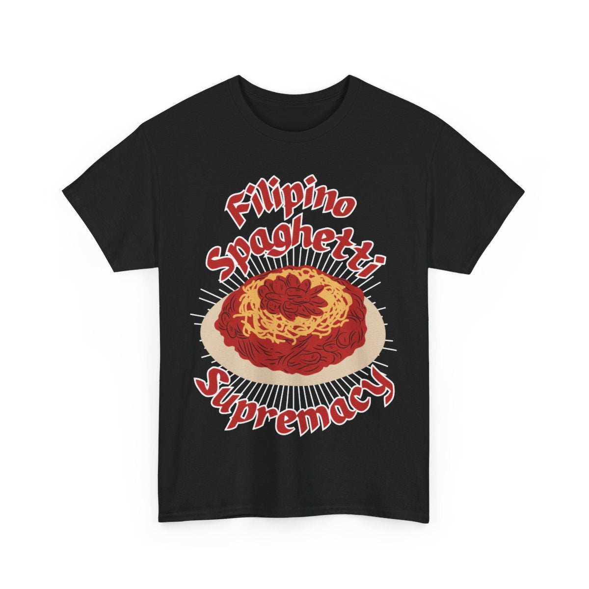 FILIPINO STYLE SPAGHETTI - Filipino Food (Basic Tee)