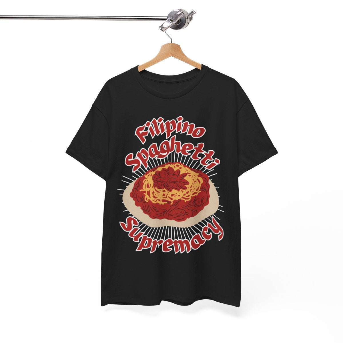 FILIPINO STYLE SPAGHETTI - Filipino Food (Basic Tee)