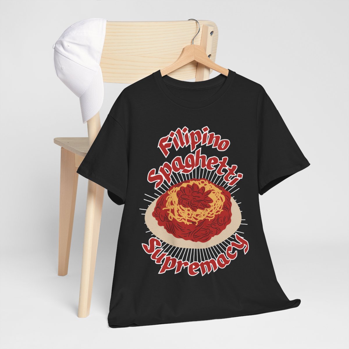 FILIPINO STYLE SPAGHETTI - Filipino Food (Basic Tee)