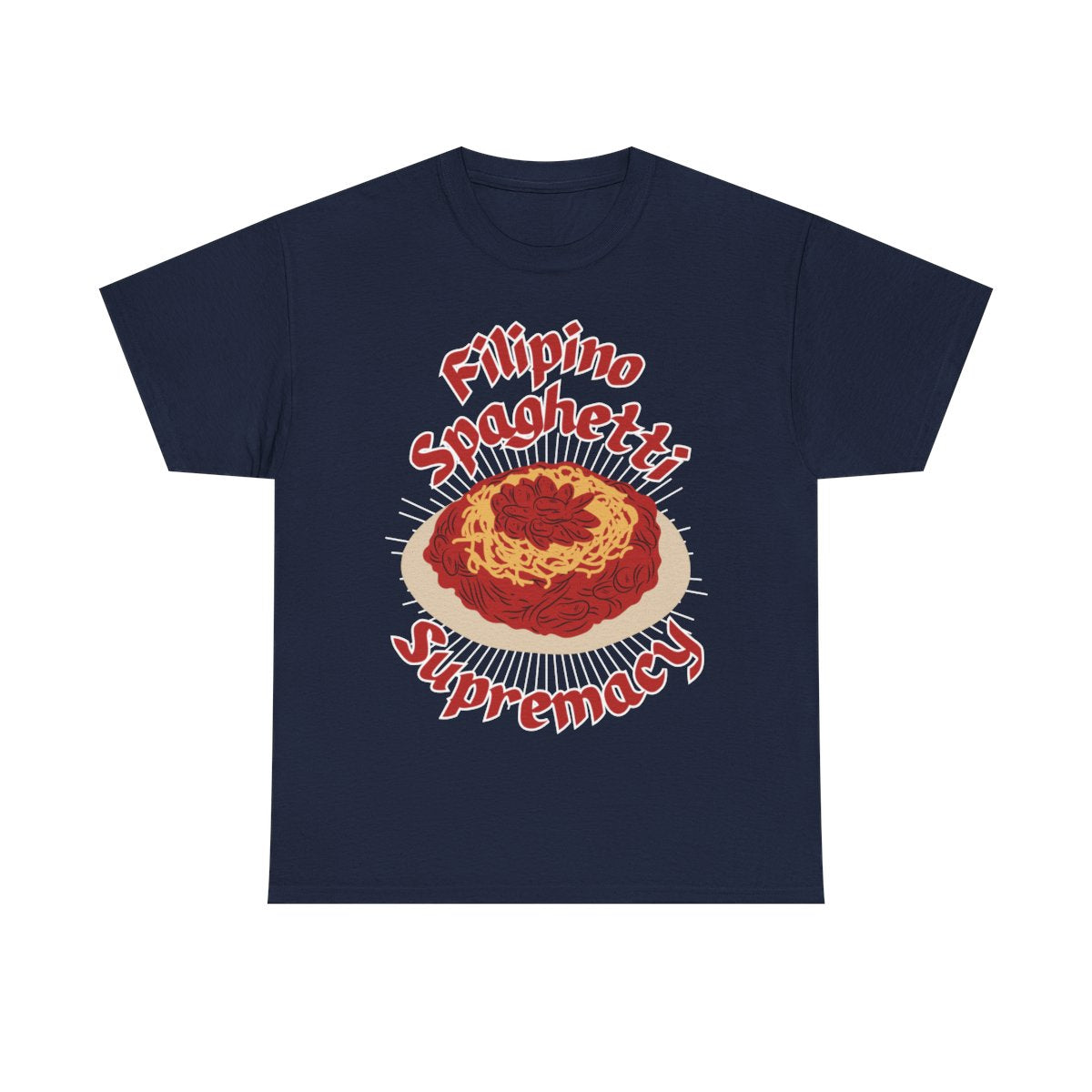 FILIPINO STYLE SPAGHETTI - Filipino Food (Basic Tee)