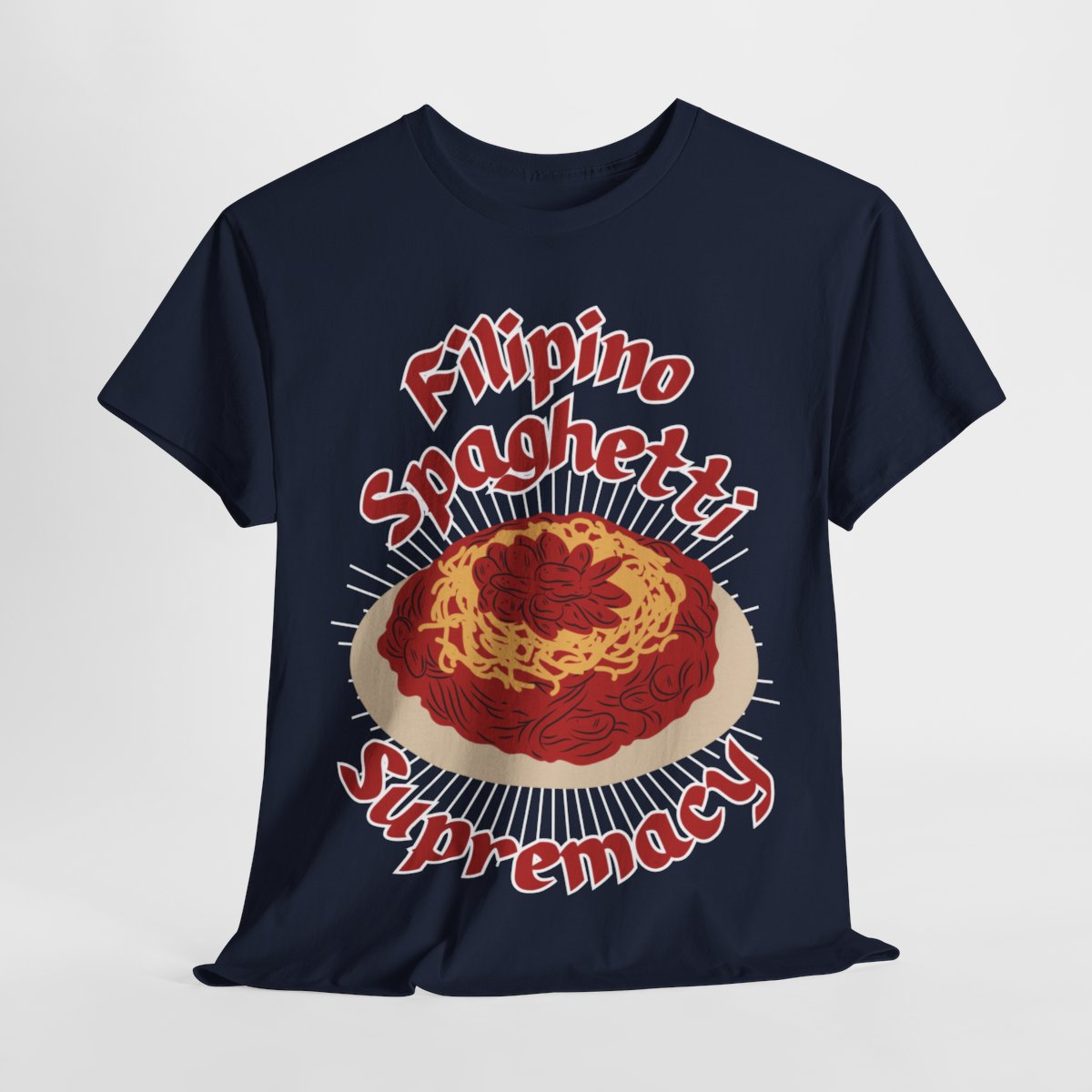 FILIPINO STYLE SPAGHETTI - Filipino Food (Basic Tee)