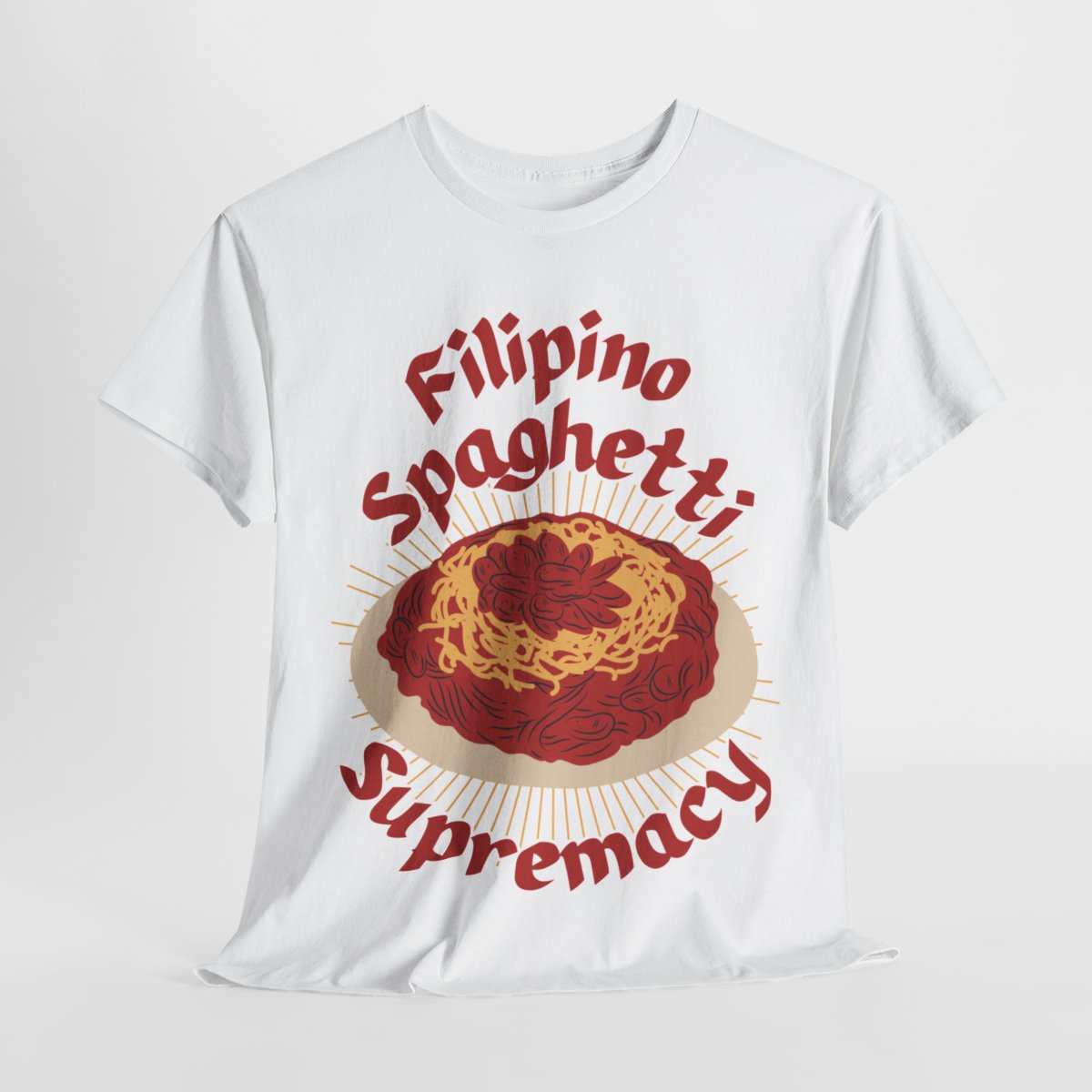 FILIPINO STYLE SPAGHETTI - Filipino Food (Basic Tee)