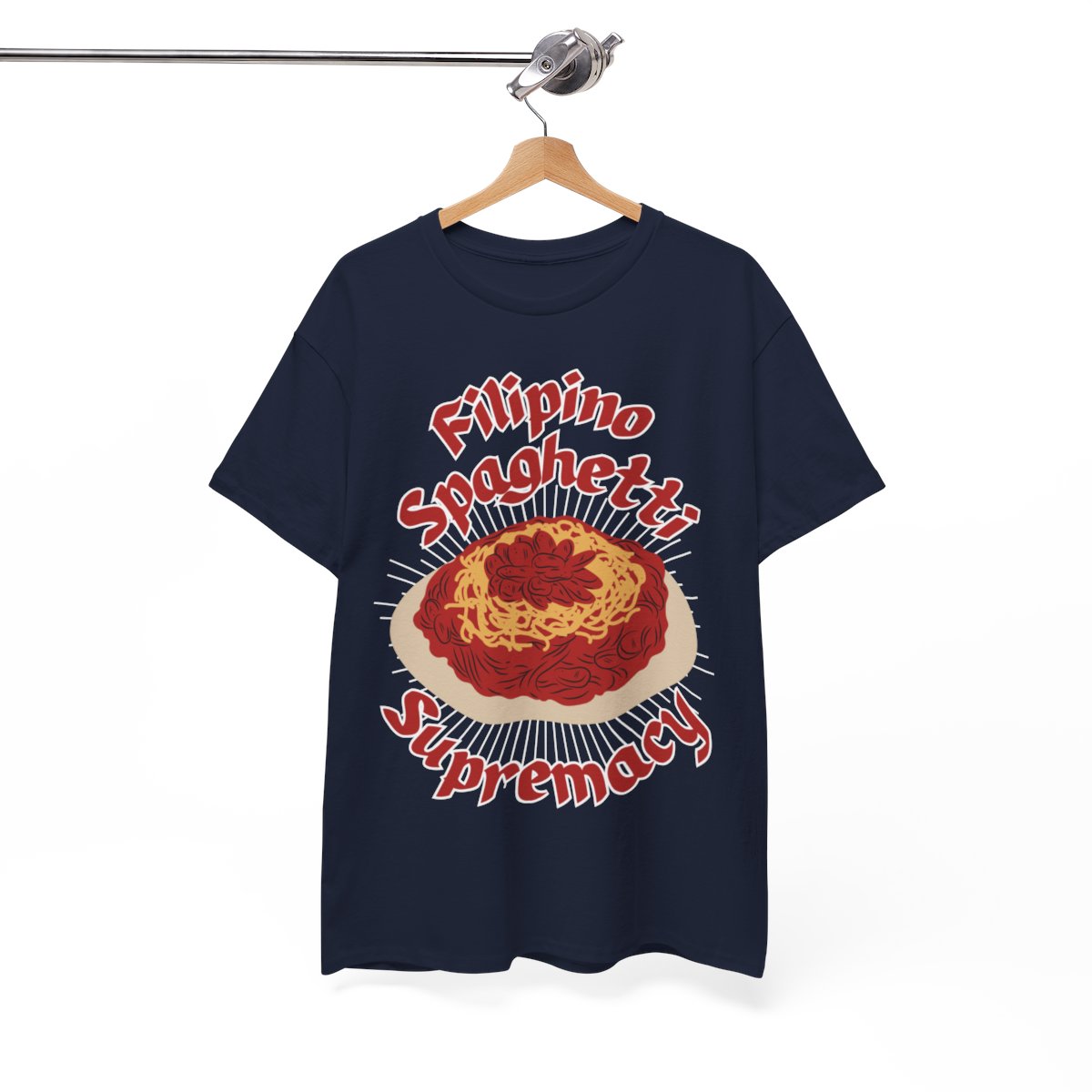 FILIPINO STYLE SPAGHETTI - Filipino Food (Basic Tee)