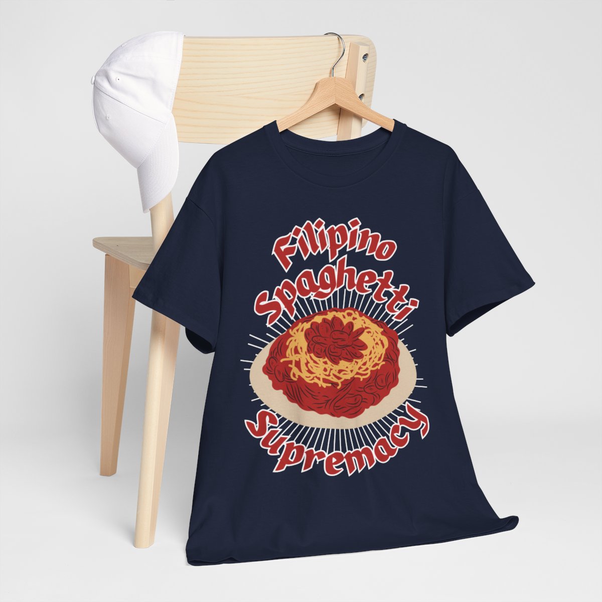 FILIPINO STYLE SPAGHETTI - Filipino Food (Basic Tee)