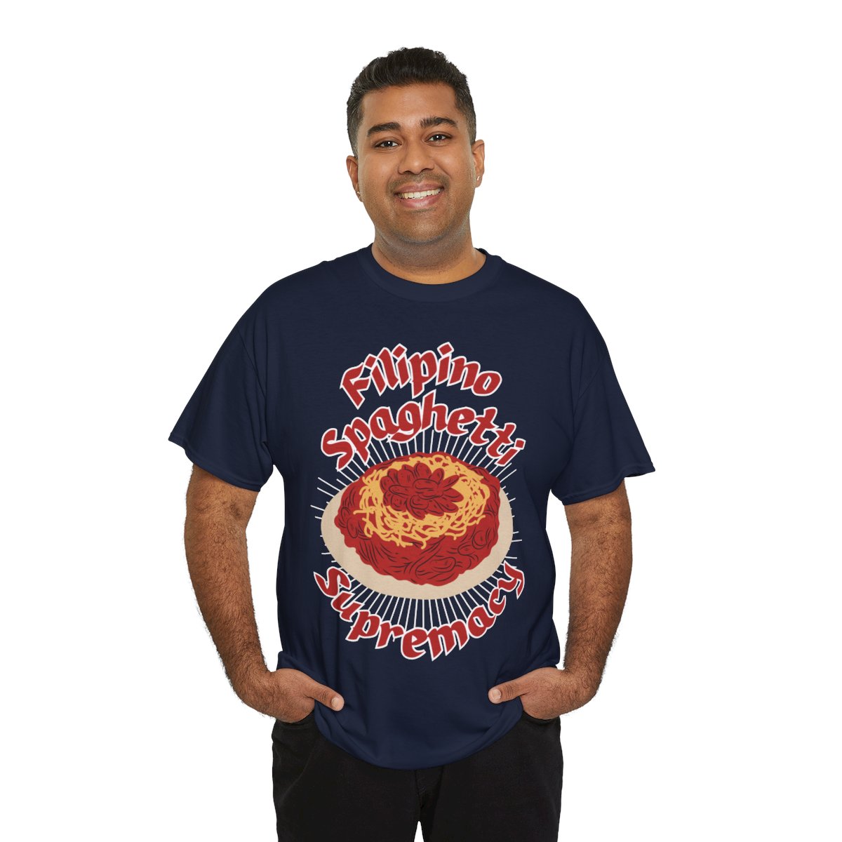 FILIPINO STYLE SPAGHETTI - Filipino Food (Basic Tee)