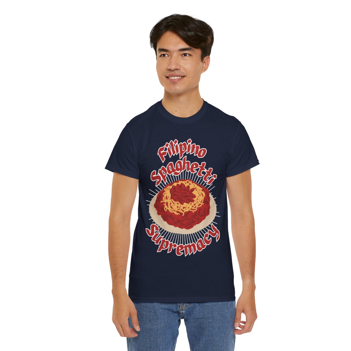 FILIPINO STYLE SPAGHETTI - Filipino Food (Basic Tee)
