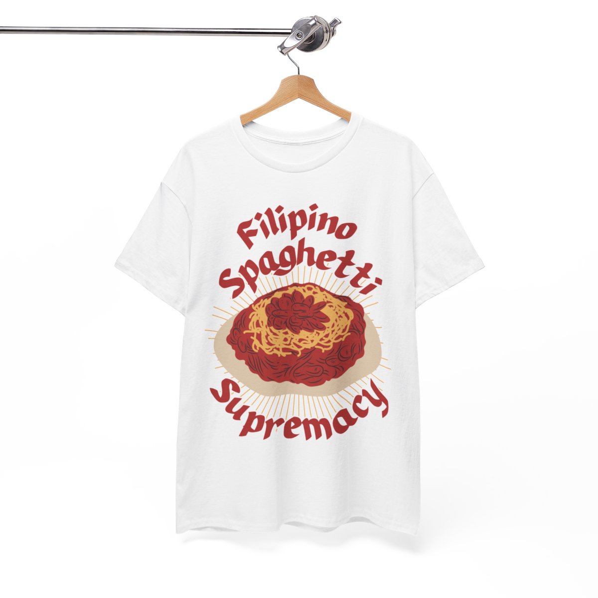 FILIPINO STYLE SPAGHETTI - Filipino Food (Basic Tee)