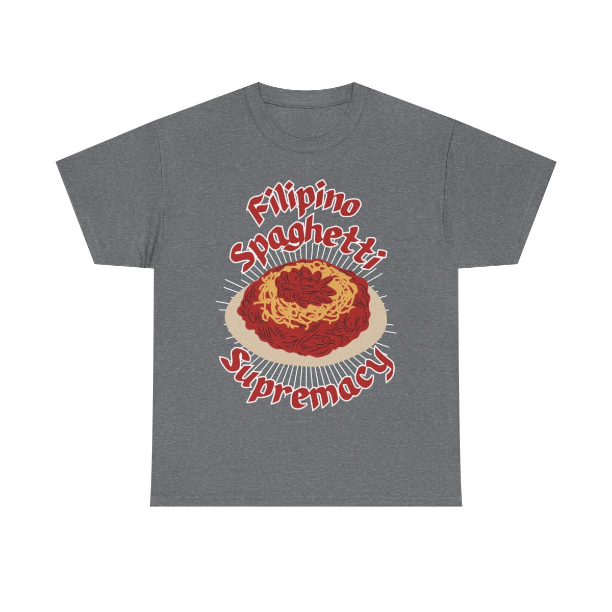 FILIPINO STYLE SPAGHETTI - Filipino Food (Basic Tee)