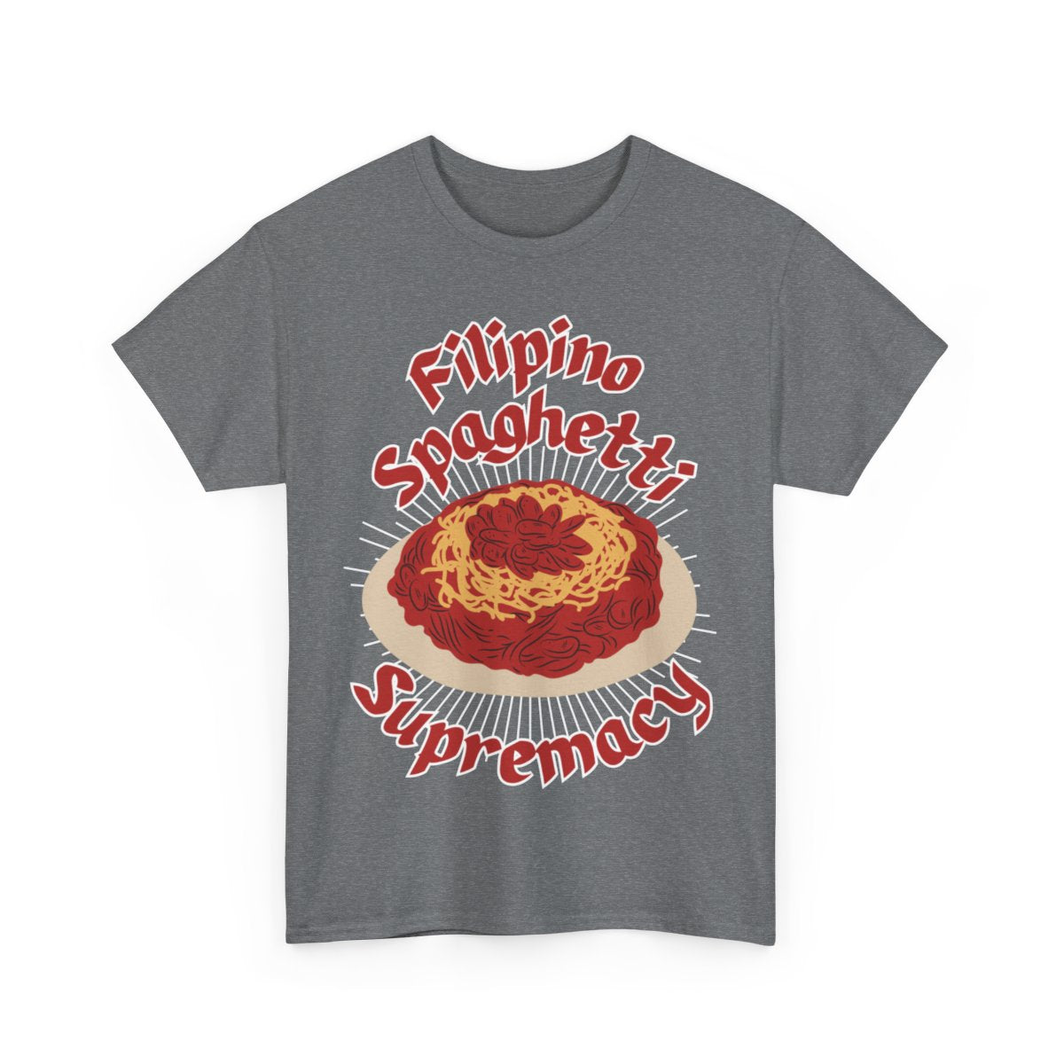FILIPINO STYLE SPAGHETTI - Filipino Food (Basic Tee)