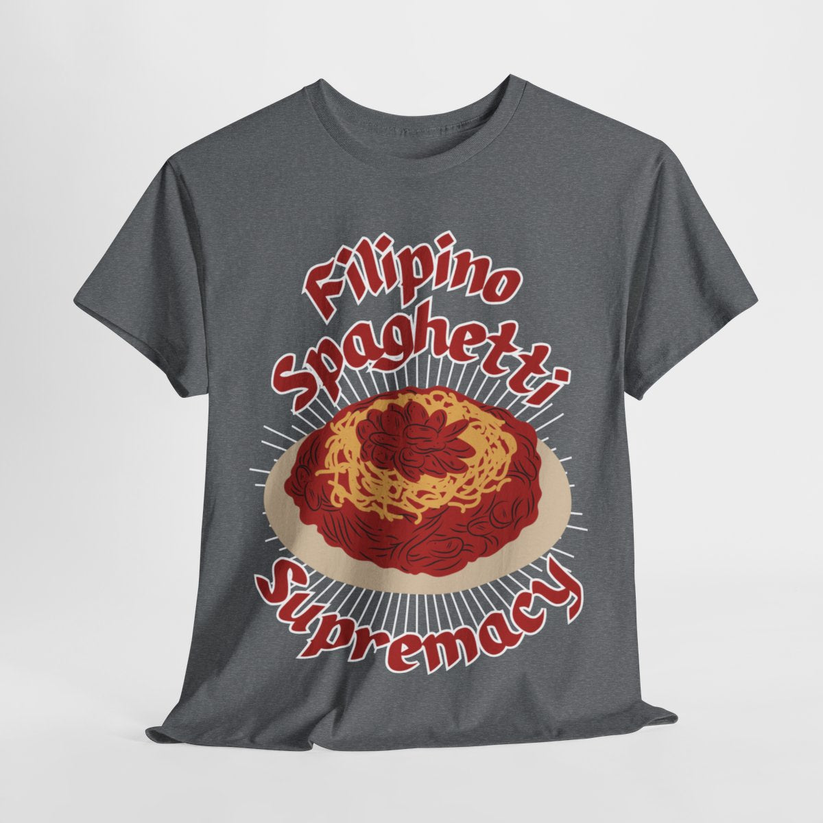 FILIPINO STYLE SPAGHETTI - Filipino Food (Basic Tee)