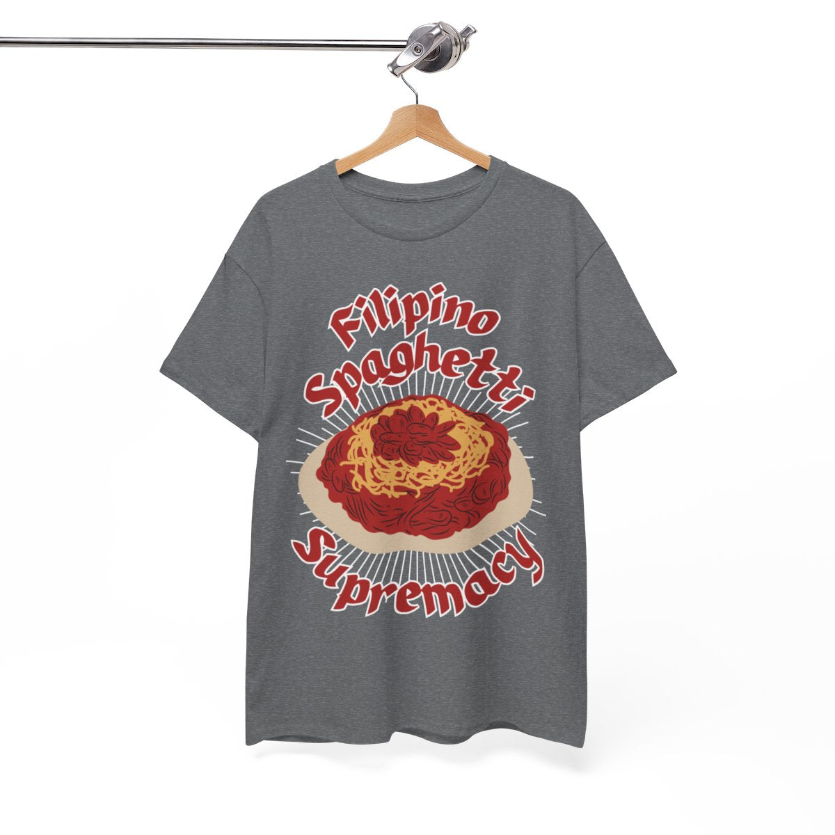 FILIPINO STYLE SPAGHETTI - Filipino Food (Basic Tee)