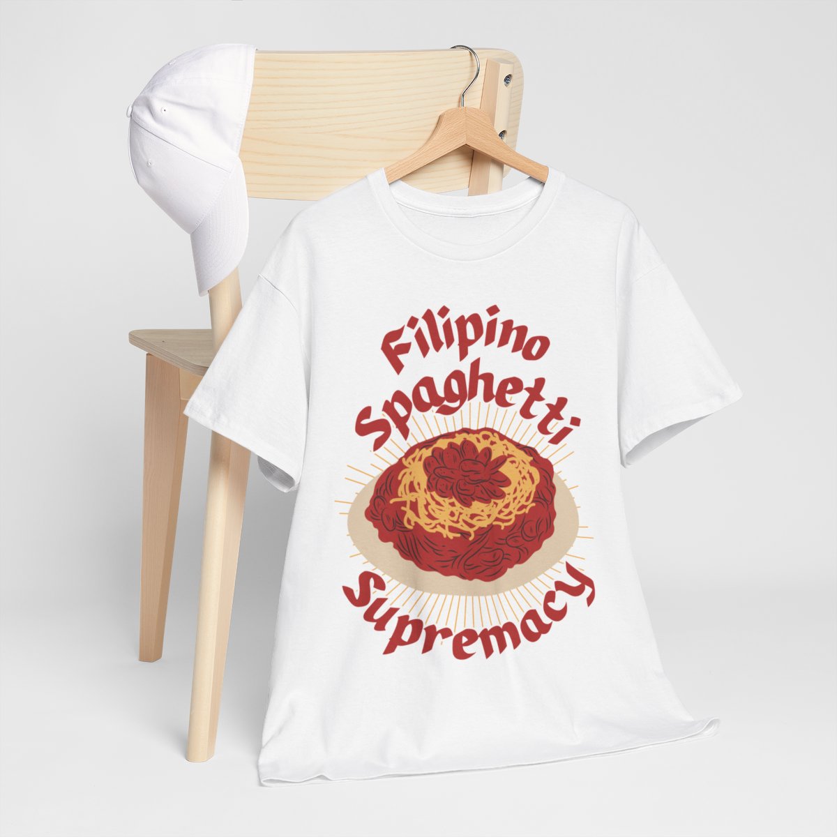 FILIPINO STYLE SPAGHETTI - Filipino Food (Basic Tee)
