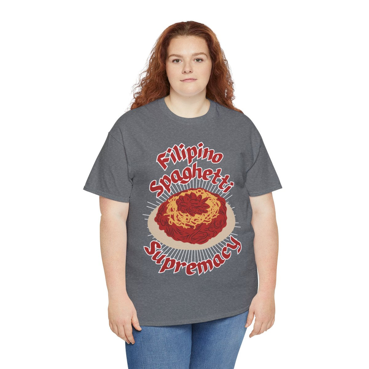 FILIPINO STYLE SPAGHETTI - Filipino Food (Basic Tee)