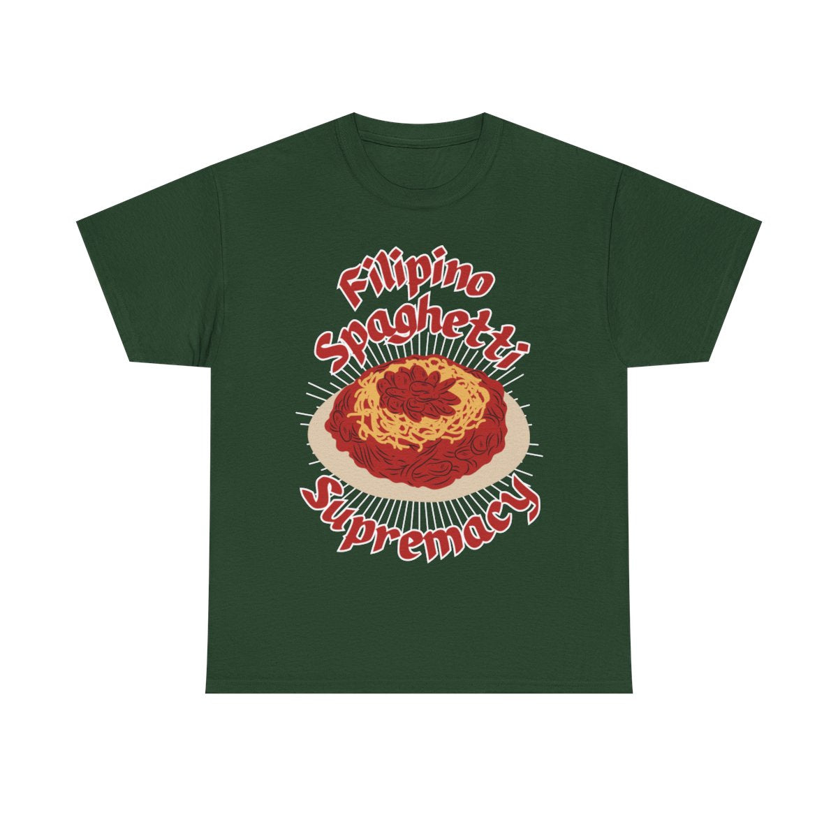 FILIPINO STYLE SPAGHETTI - Filipino Food (Basic Tee)