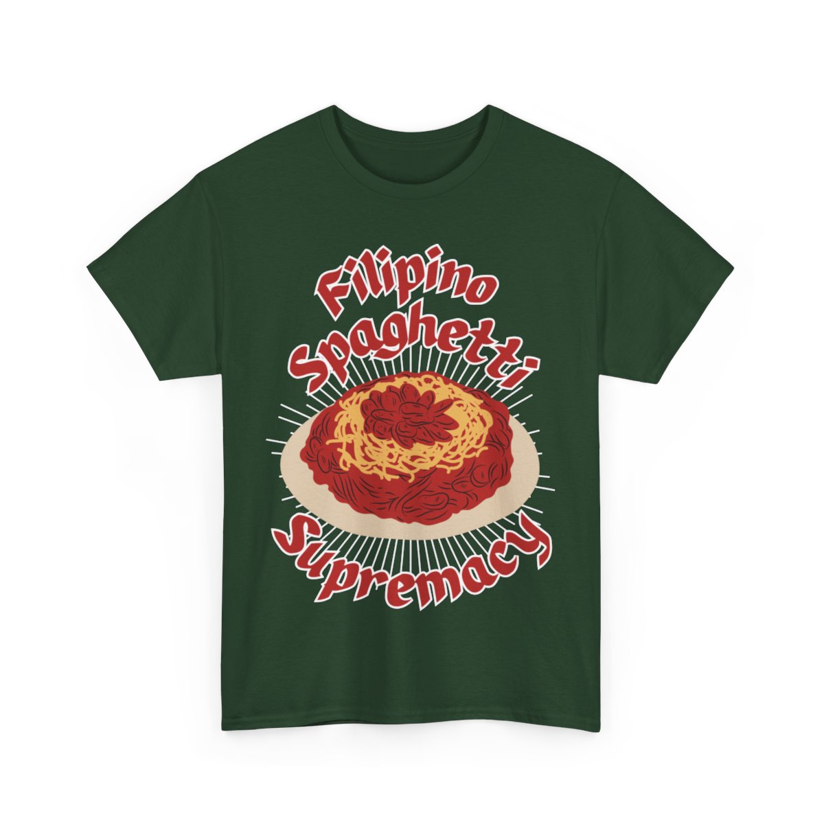 FILIPINO STYLE SPAGHETTI - Filipino Food (Basic Tee)