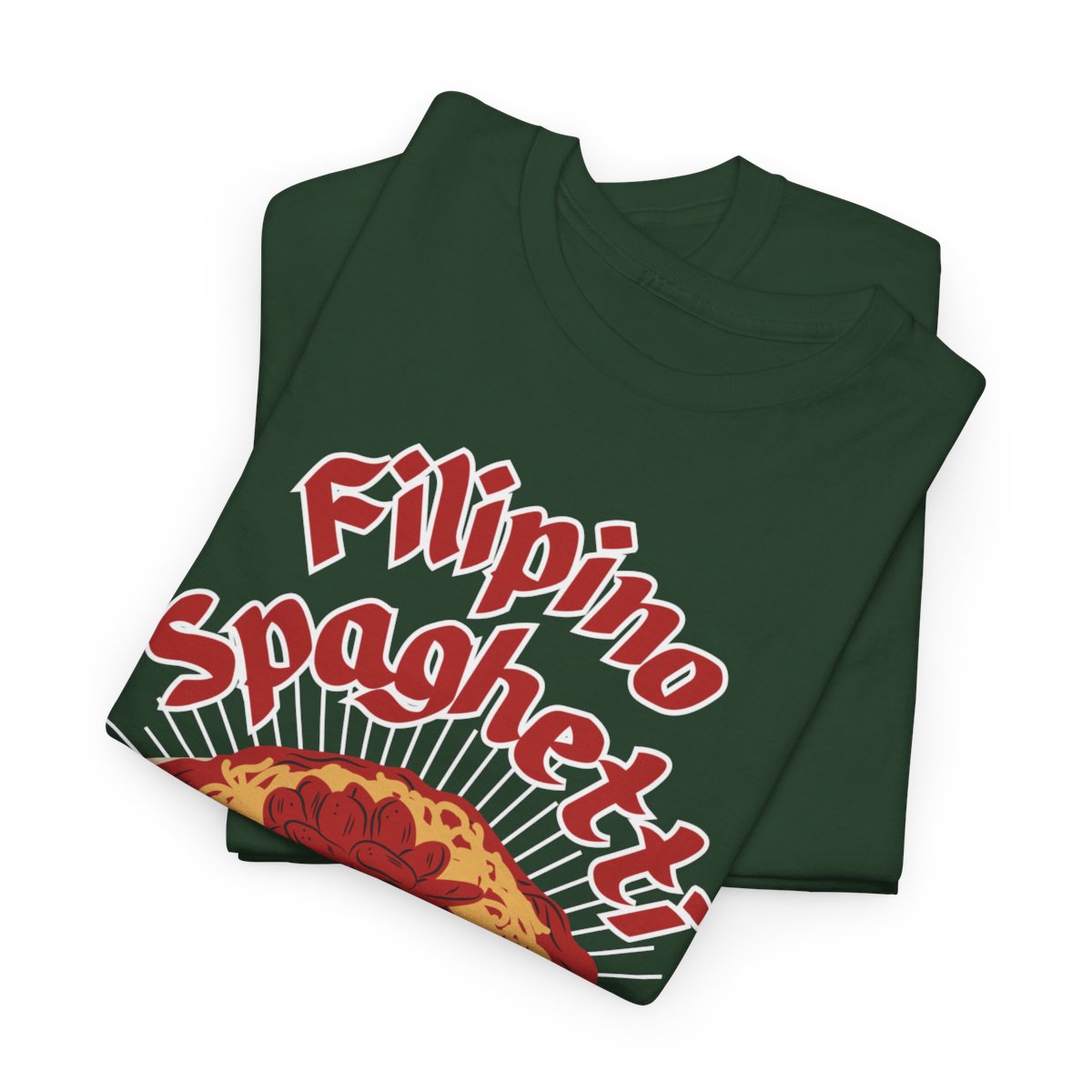 FILIPINO STYLE SPAGHETTI - Filipino Food (Basic Tee)