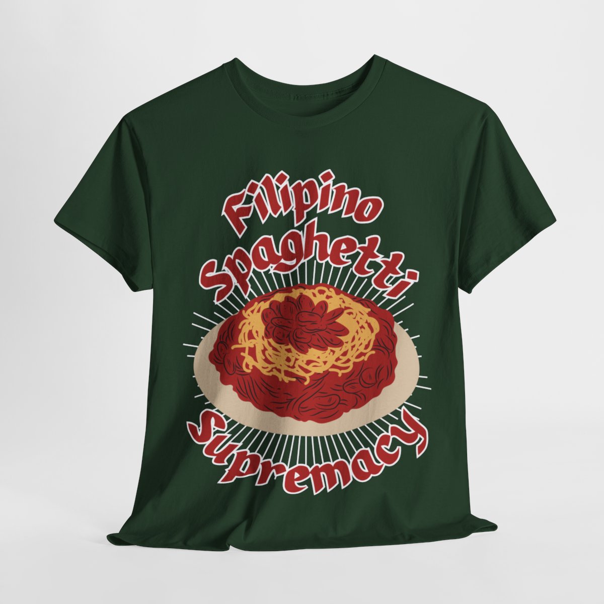 FILIPINO STYLE SPAGHETTI - Filipino Food (Basic Tee)