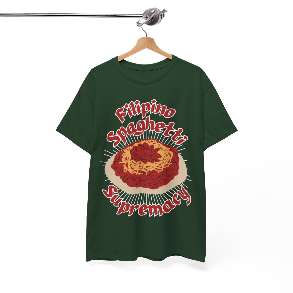 FILIPINO STYLE SPAGHETTI - Filipino Food (Basic Tee)