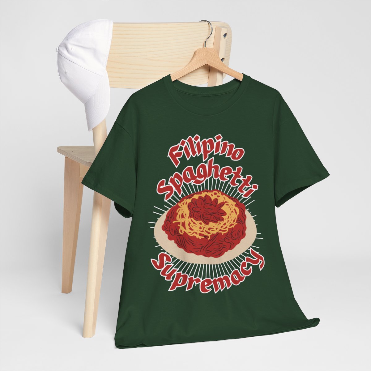 FILIPINO STYLE SPAGHETTI - Filipino Food (Basic Tee)