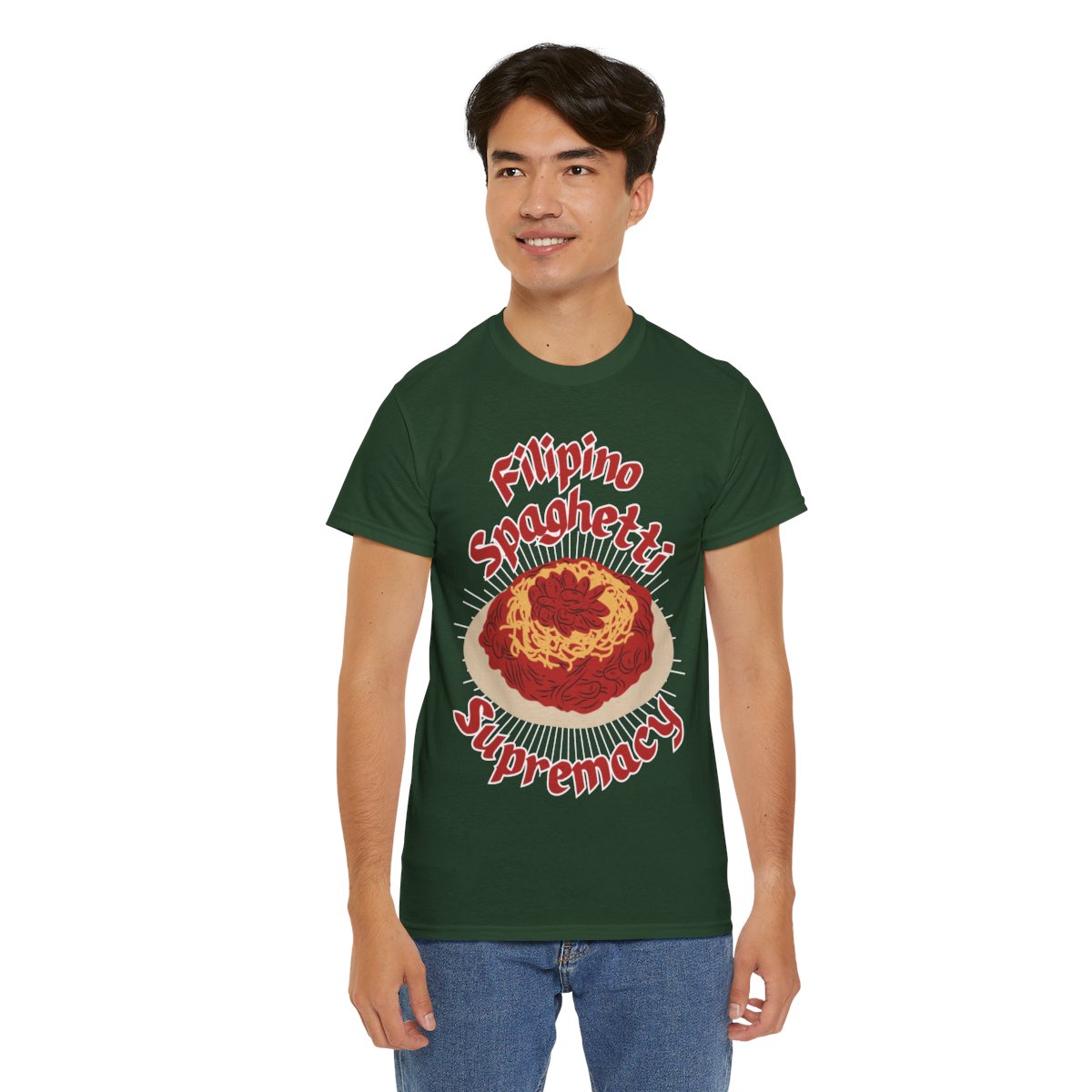 FILIPINO STYLE SPAGHETTI - Filipino Food (Basic Tee)