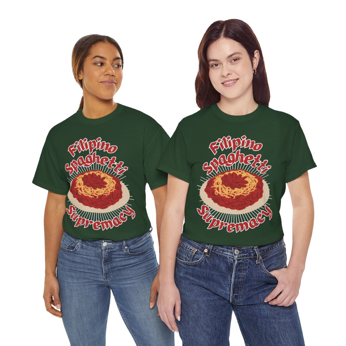 FILIPINO STYLE SPAGHETTI - Filipino Food (Basic Tee)