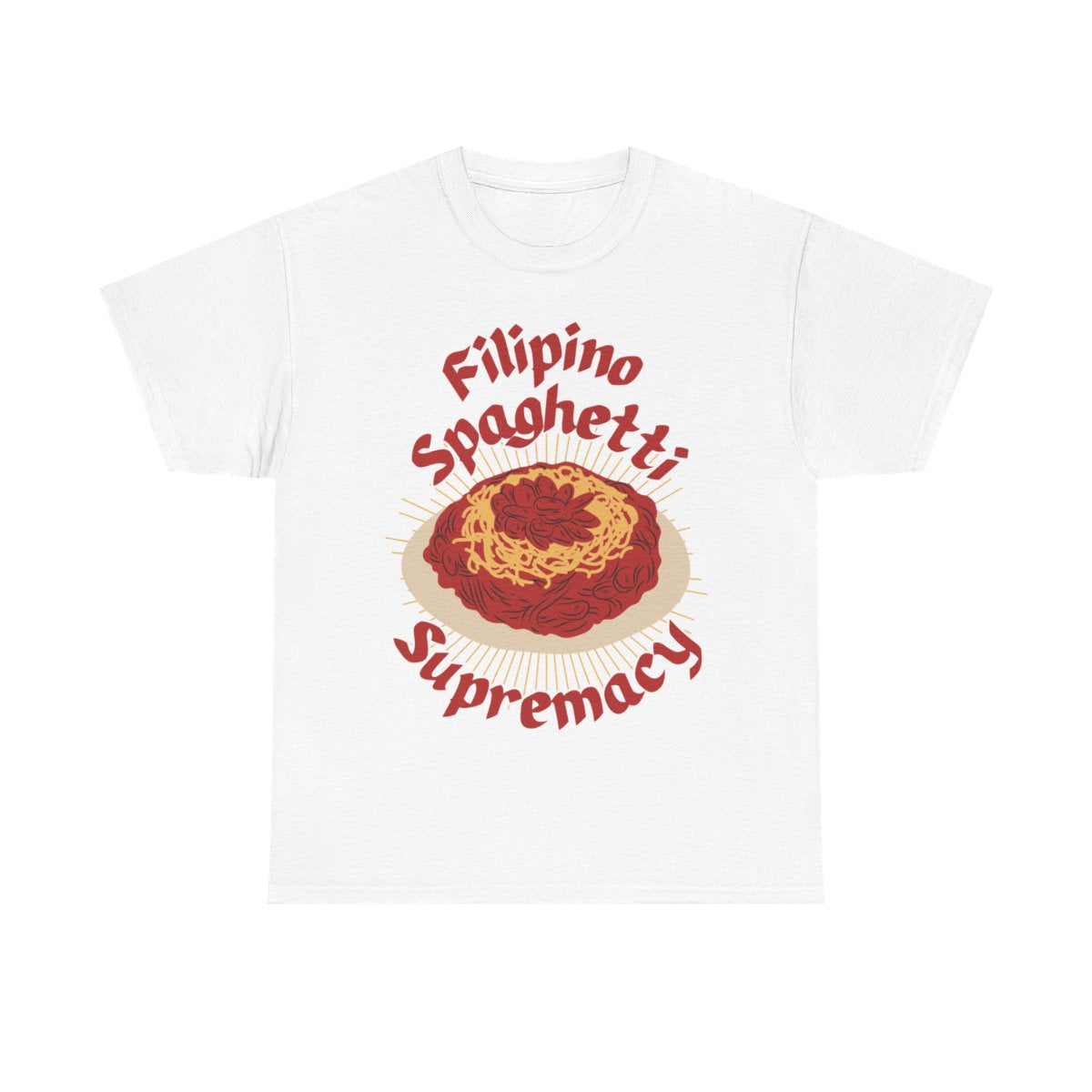 FILIPINO STYLE SPAGHETTI - Filipino Food (Basic Tee)