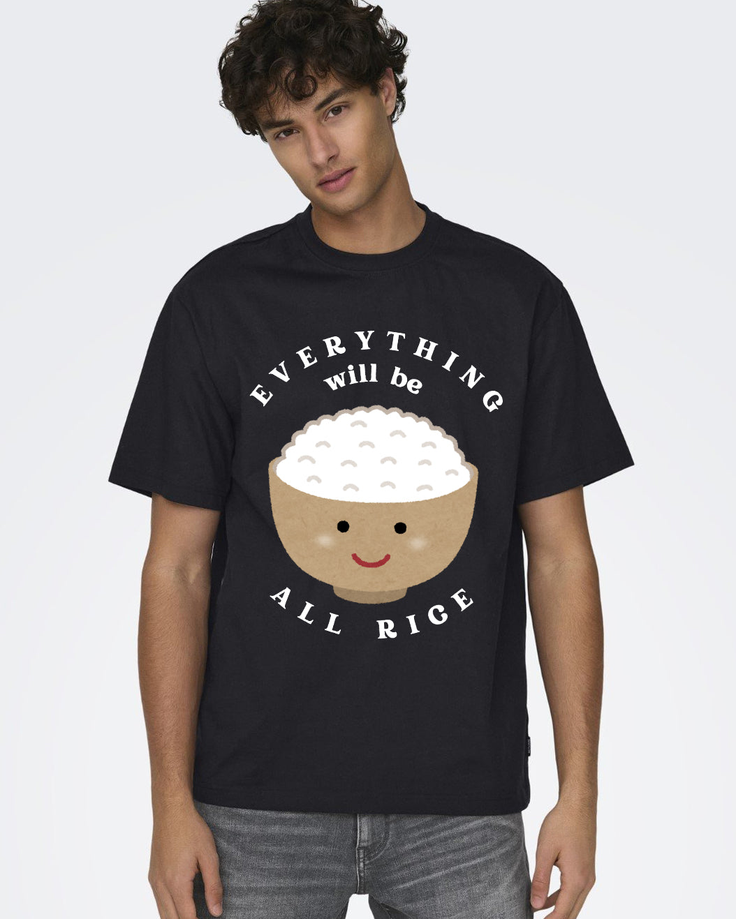 GARLIC RICE - Filipino Food (Basic Tee)