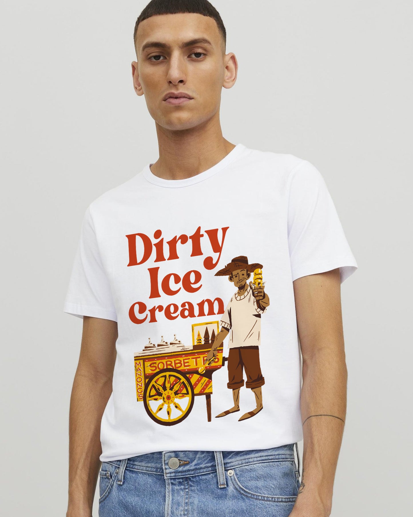 DIRTY ICE CREAM - Filipino Food (Basic Tee)