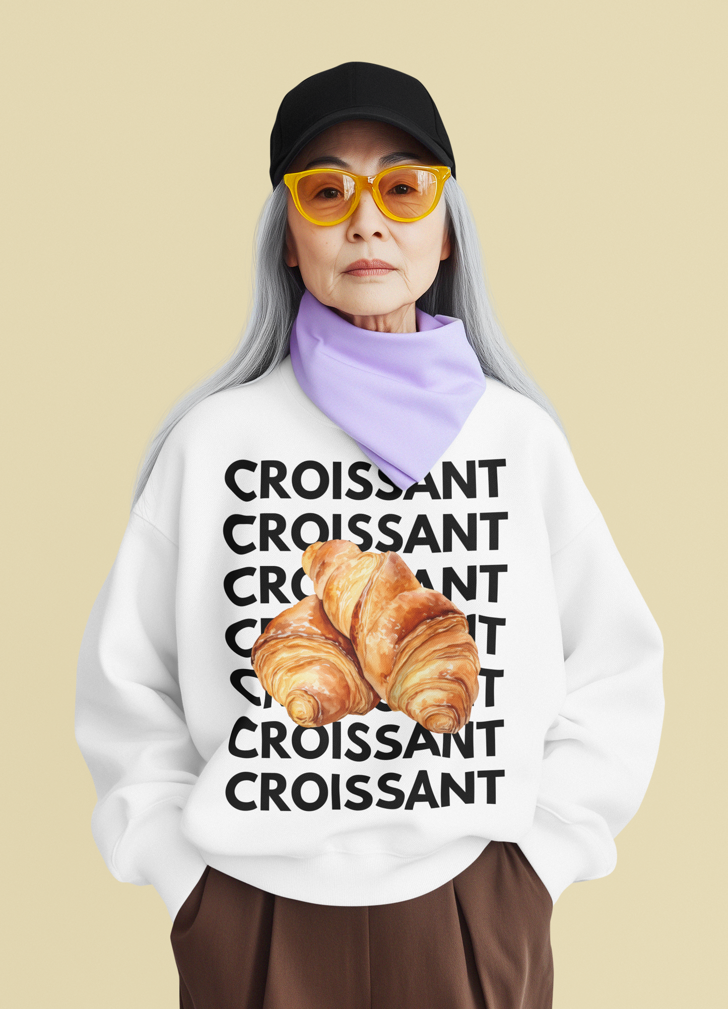 CROISSANT 2 - Bread (Sweatshirt)