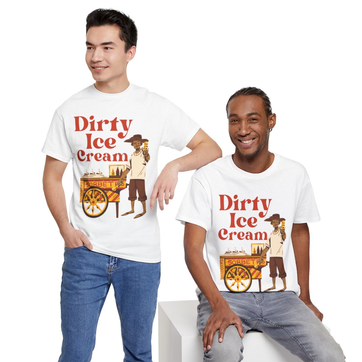 DIRTY ICE CREAM - Filipino Food (Basic Tee)