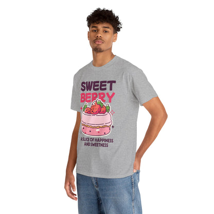 STRAWBERRY CAKE - Dessert (Basic Tee)