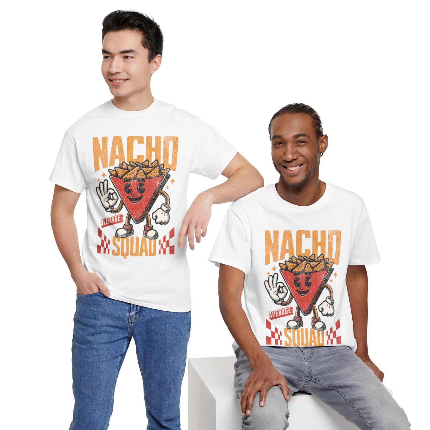 CHEESE NACHOS - Tacos/Nachos (Basic Tee)