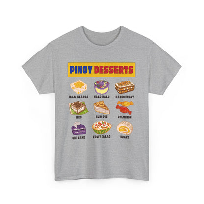 PINOY DESSERTS - Filipino Food (Basic Tee)