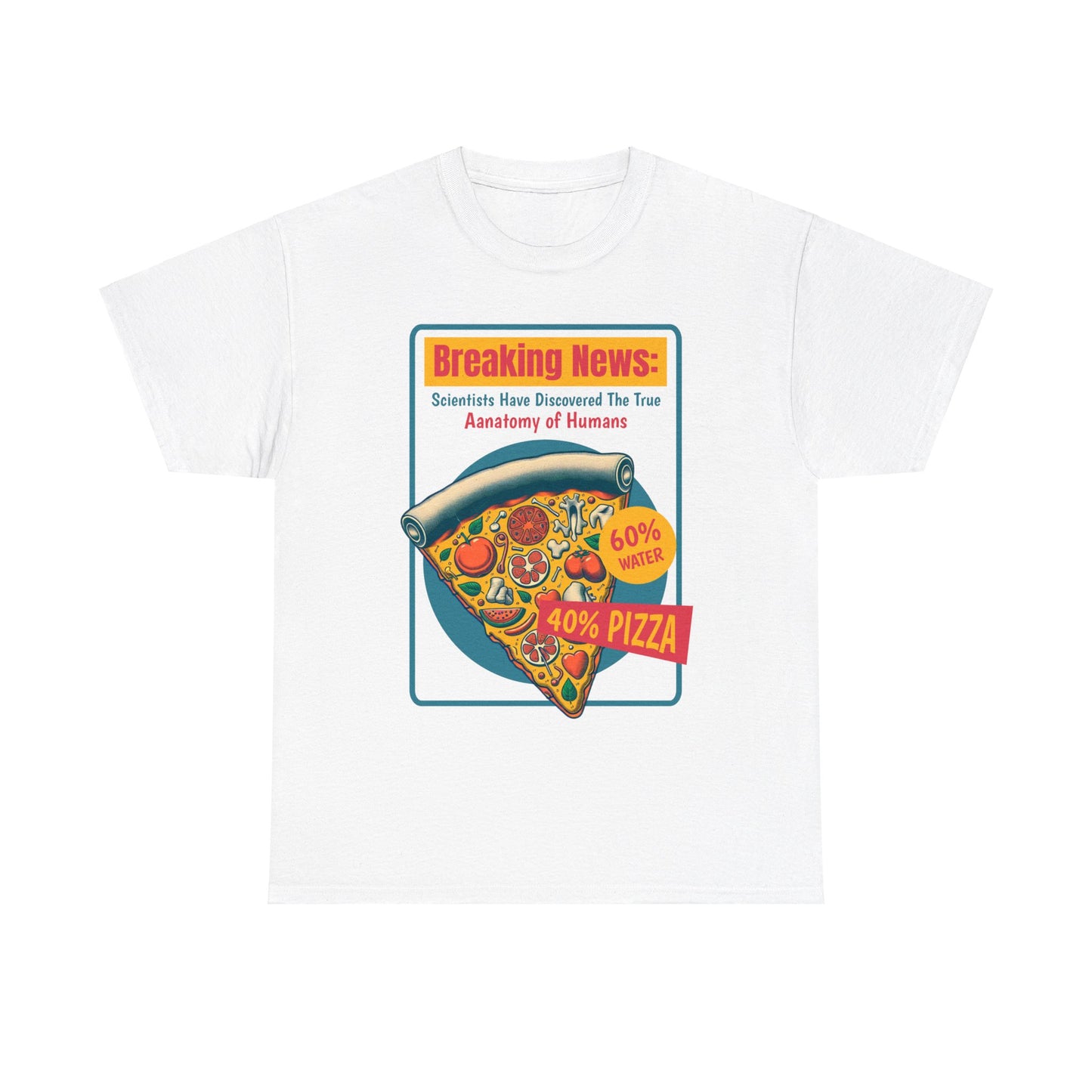 SMOKED SALMON - Pizza (Basic Tee)