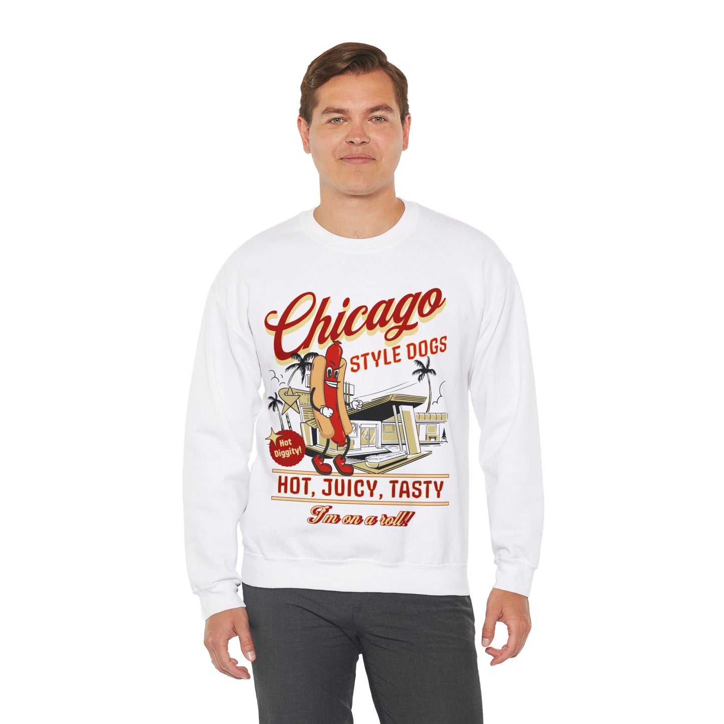 CHICAGO STYLE HOTDOG - Hotdog (Sweatshirt)