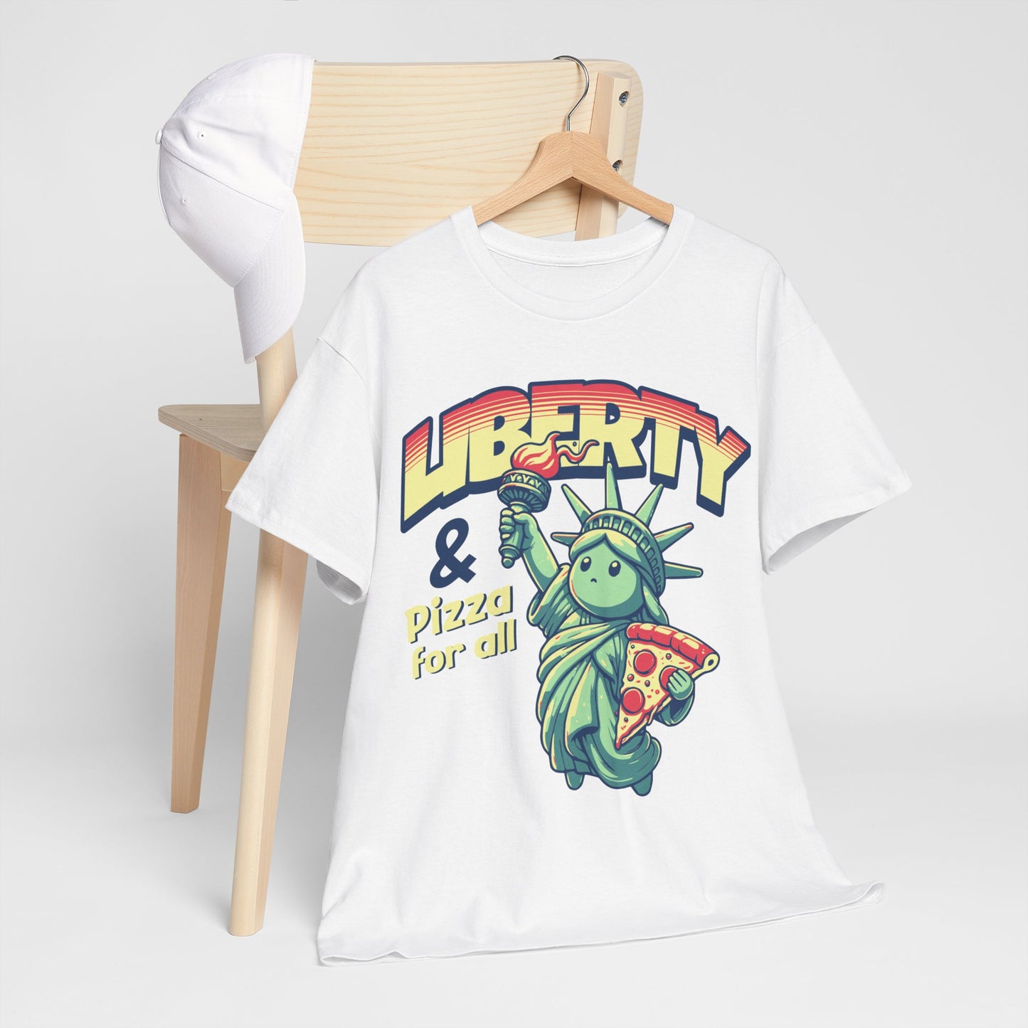 CHEESESTEAK - Pizza (Basic Tee)