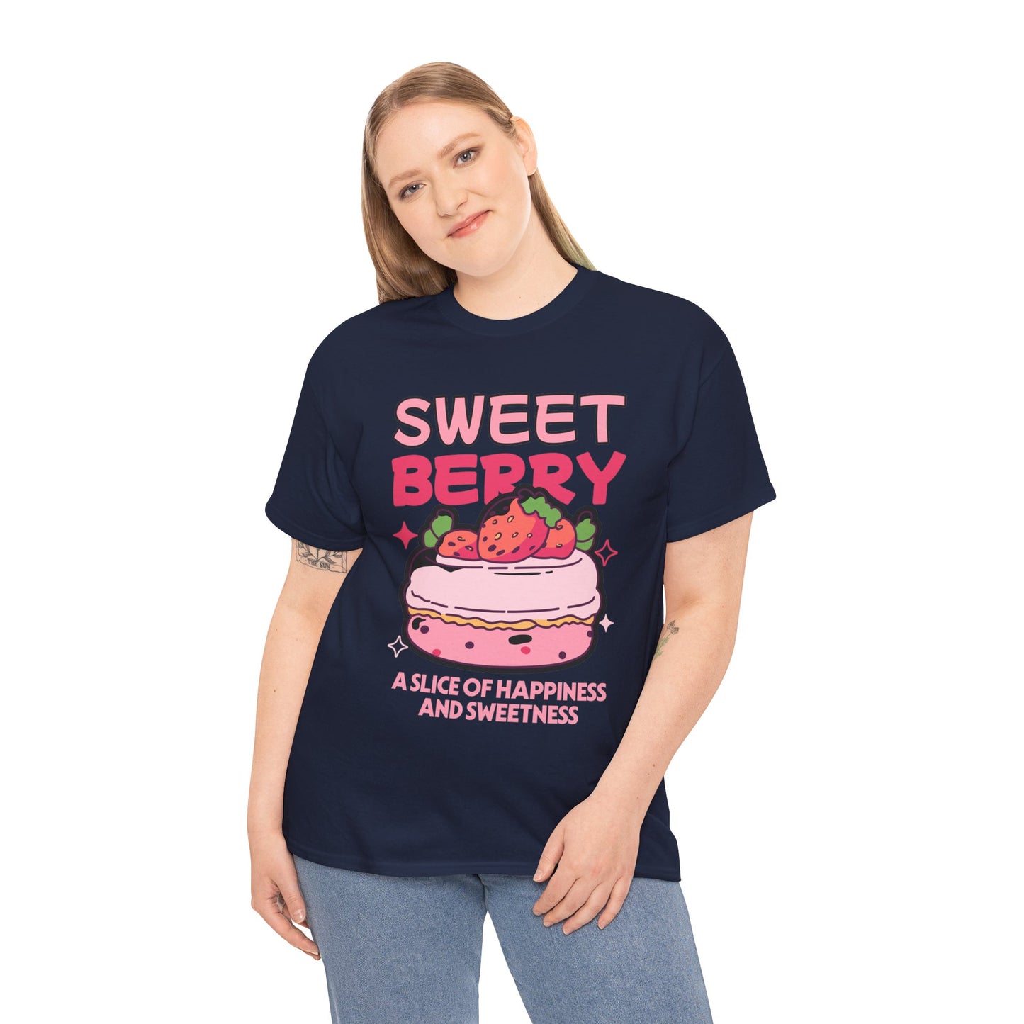 STRAWBERRY CAKE - Dessert (Basic Tee)