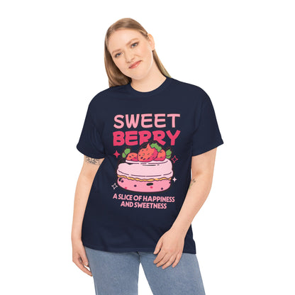 STRAWBERRY CAKE - Dessert (Basic Tee)