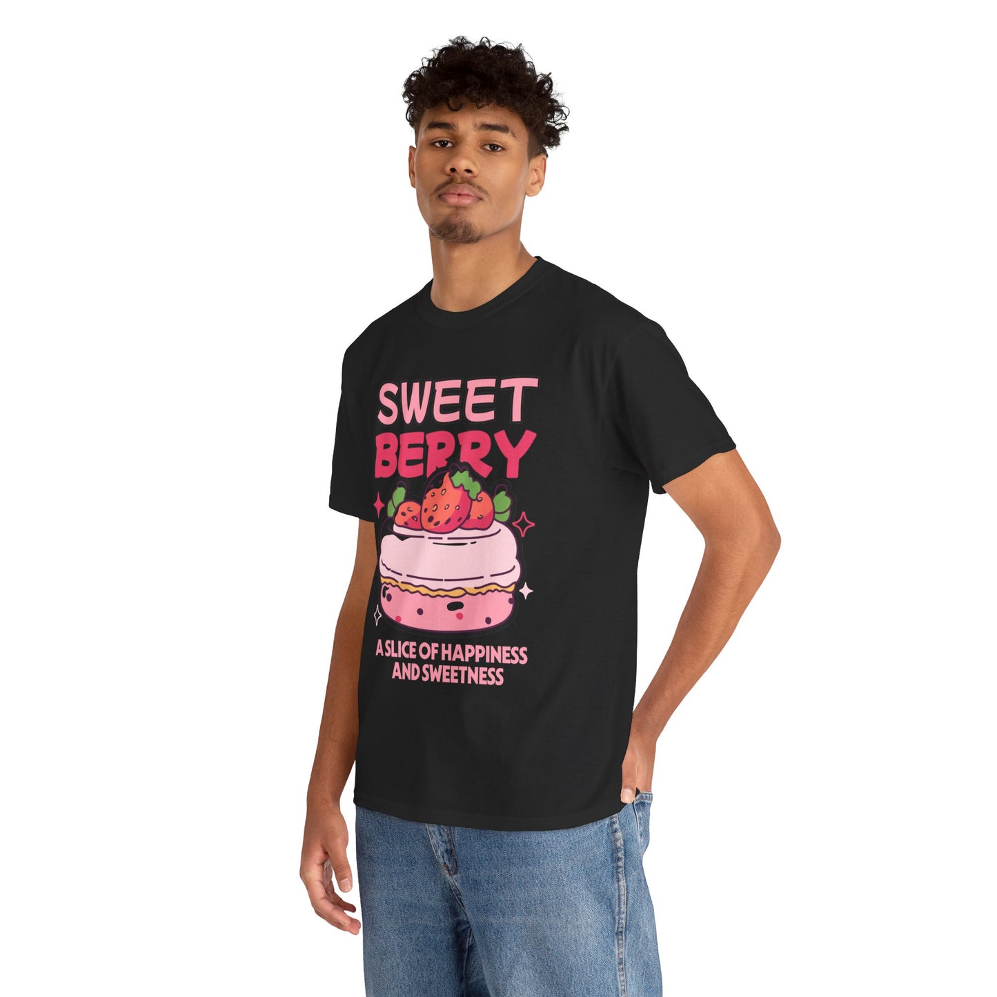 STRAWBERRY CAKE - Dessert (Basic Tee)