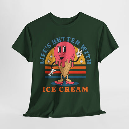 STRAWBERRY ICE CREAM - Dessert (Basic Tee)