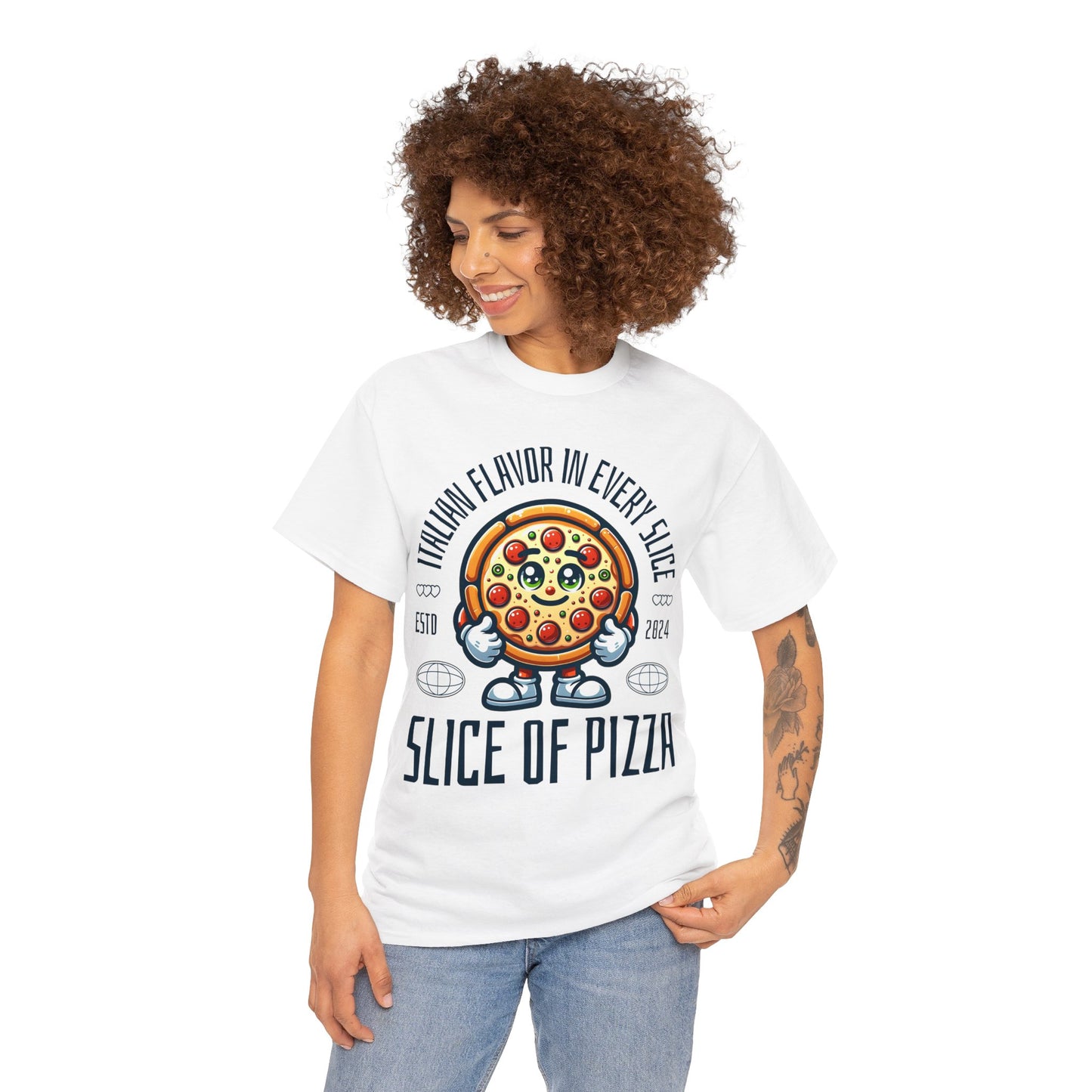 CHORIZO & BLACK BEAN - Pizza (Basic Tee)