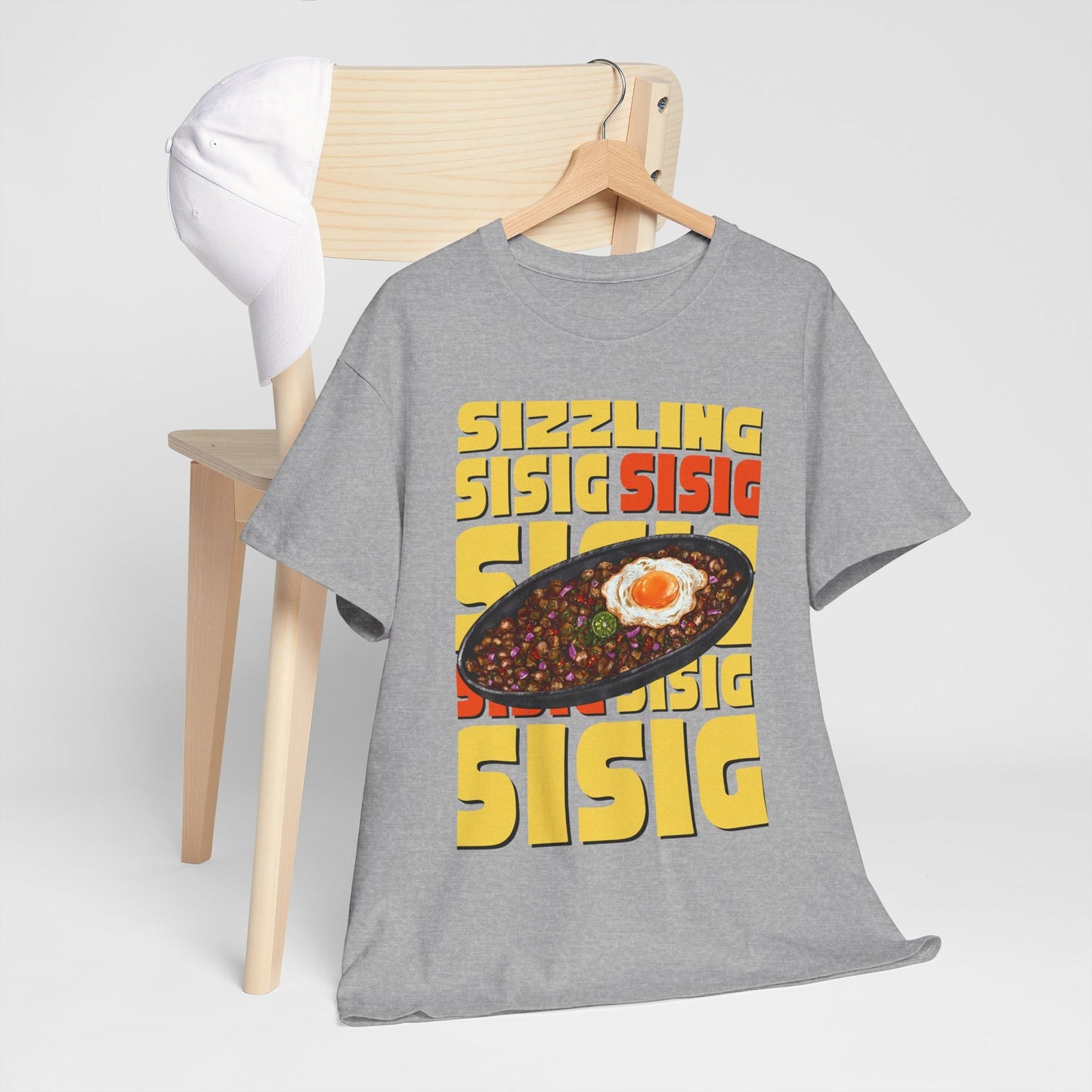 PORK SISIG - Filipino Food (Basic Tee)