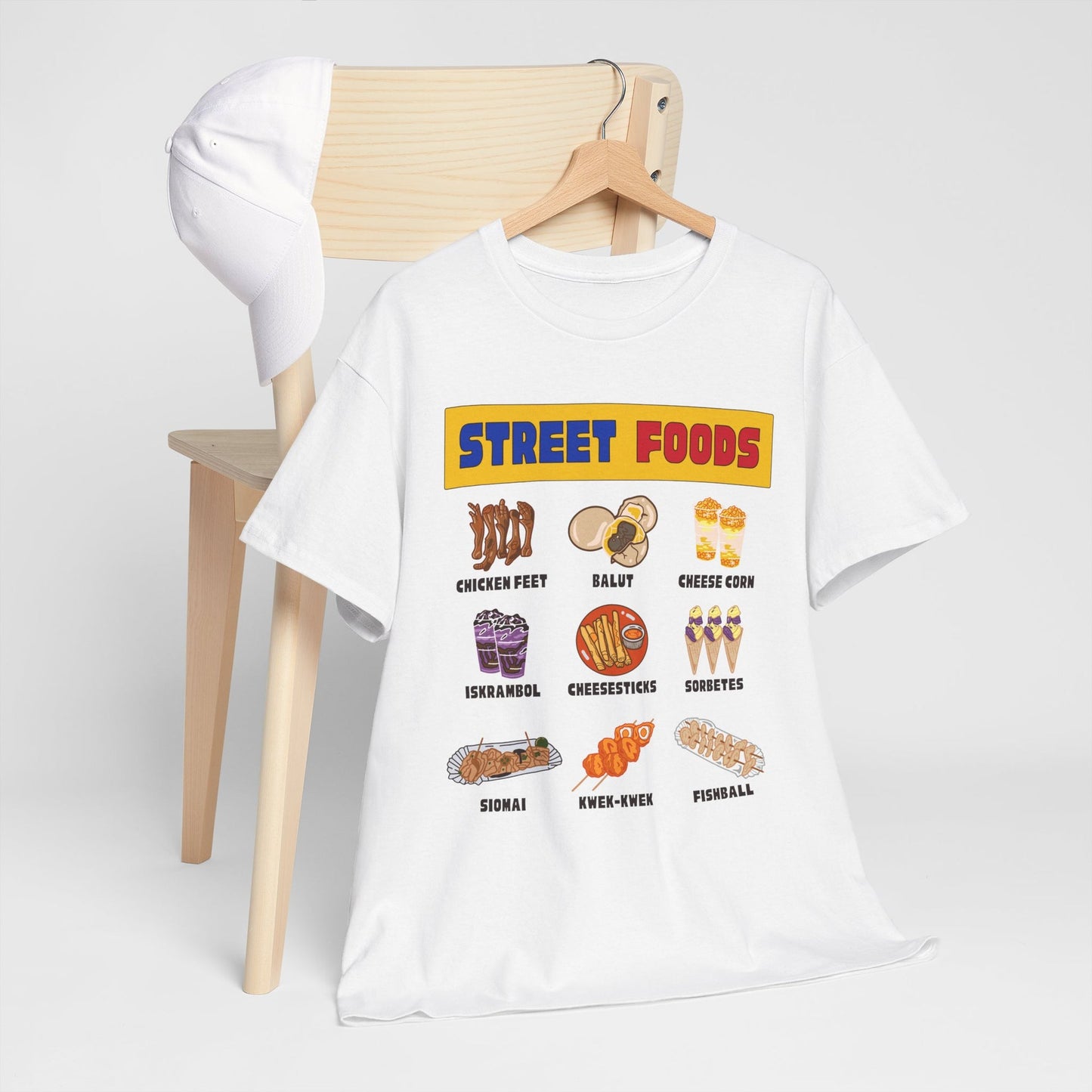 PINOY STREET FOODS 2 - Filipino Food (Basic Tee)
