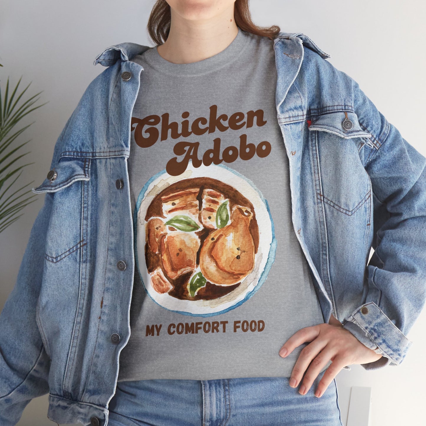 Chicken Adobo - Filipino Food (Basic Tee)