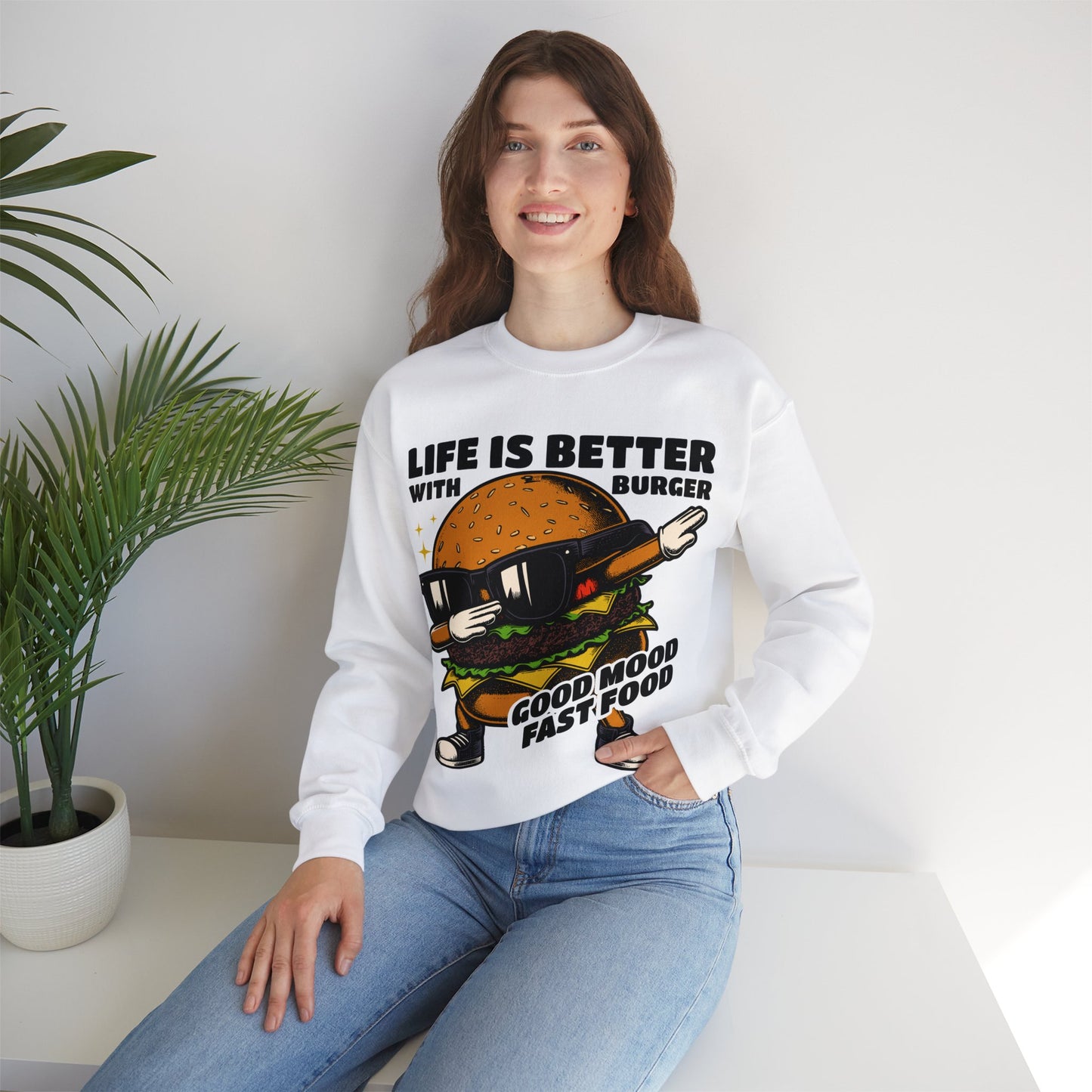 BBQ RANCH BURGER - Burger Sweatshirt)