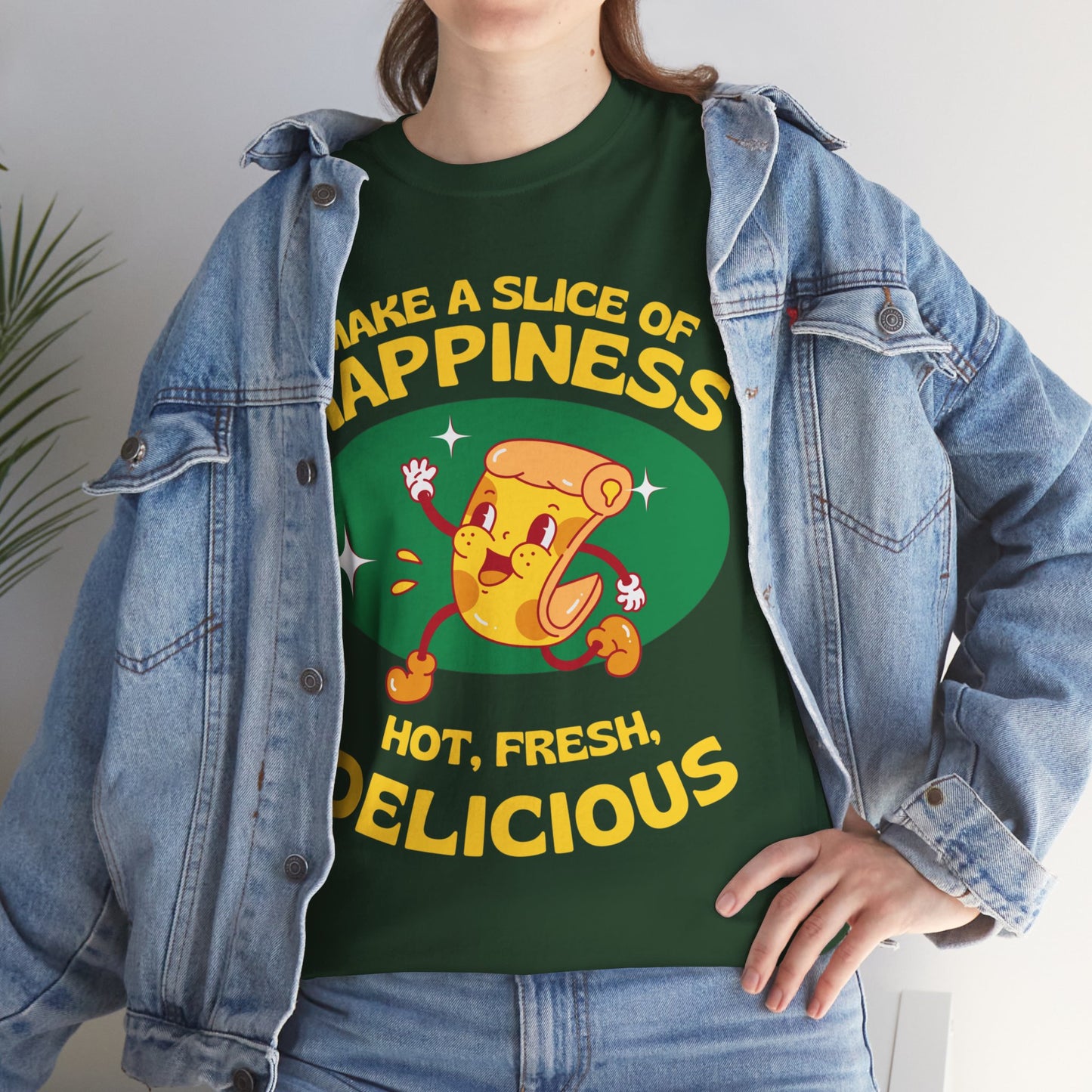 FOUR CHEESE - Pizza (Basic Tee)