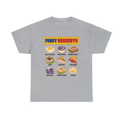 PINOY DESSERTS - Filipino Food (Basic Tee)